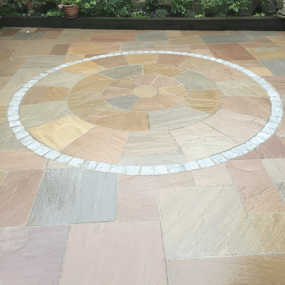Patio circle design